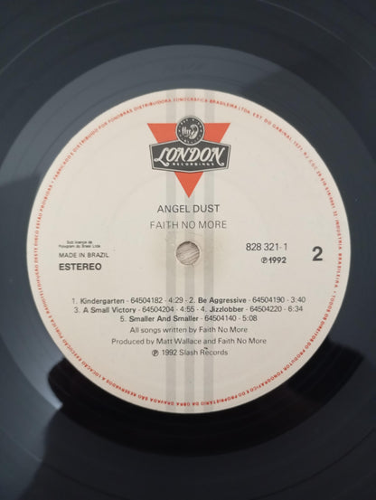 Lp Vinil Faith No More Angel Dust Com Encarte