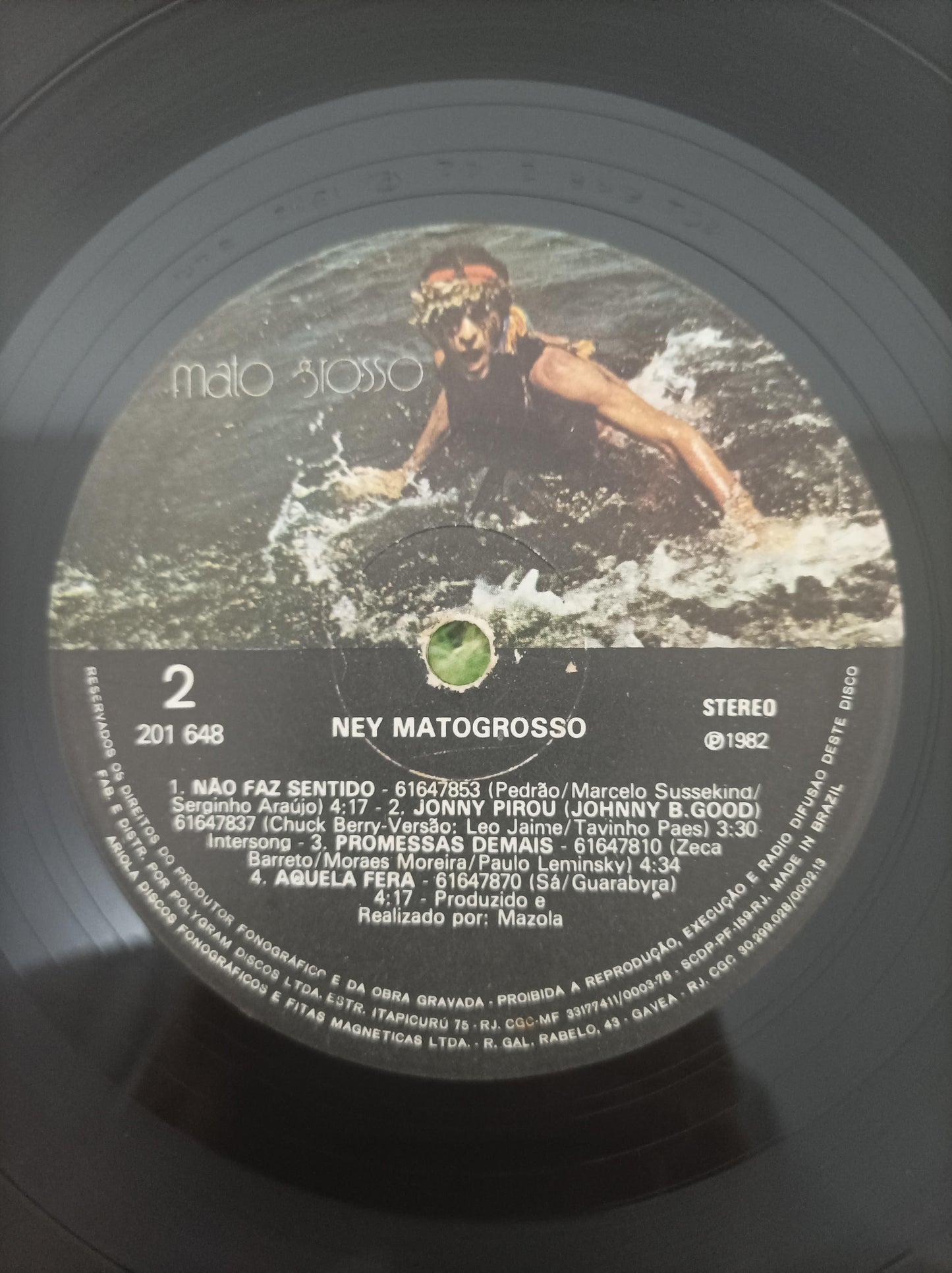 Disco Vinil Mato Grosso Ney Matogrosso Com Encarte A