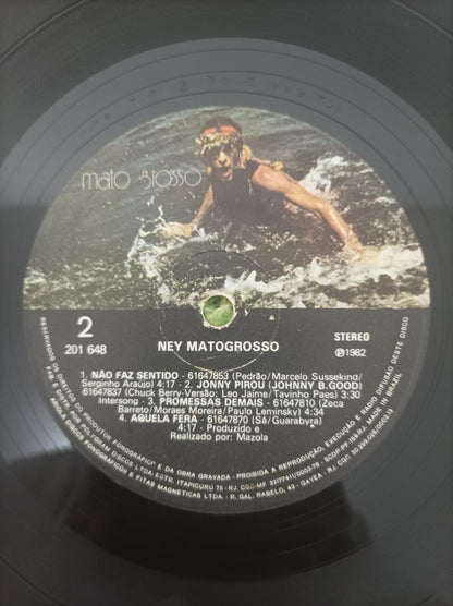 Disco Vinil Mato Grosso Ney Matogrosso Com Encarte A
