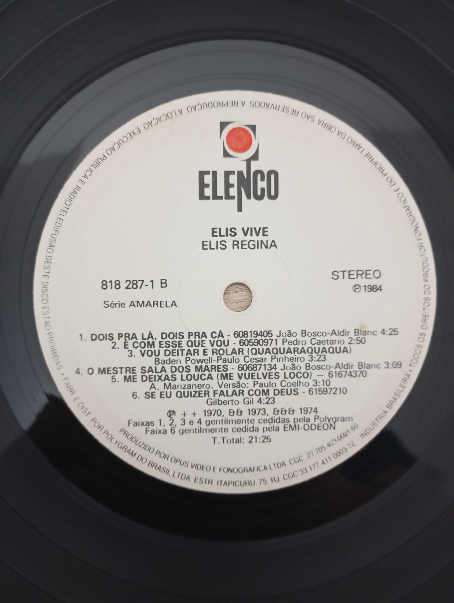 Lp Vinil Elis Regina Elis Vive Duplo