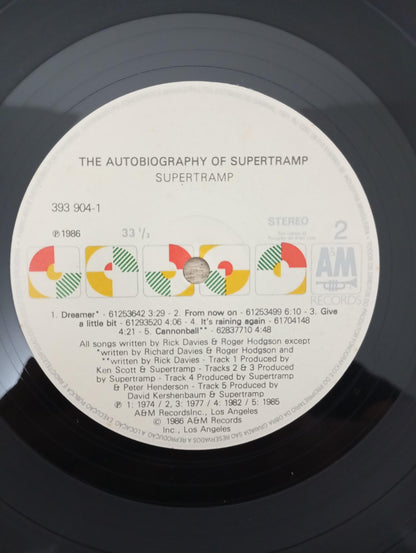 Lp Vinil Supertramp The Autobiography Of Com Encarte
