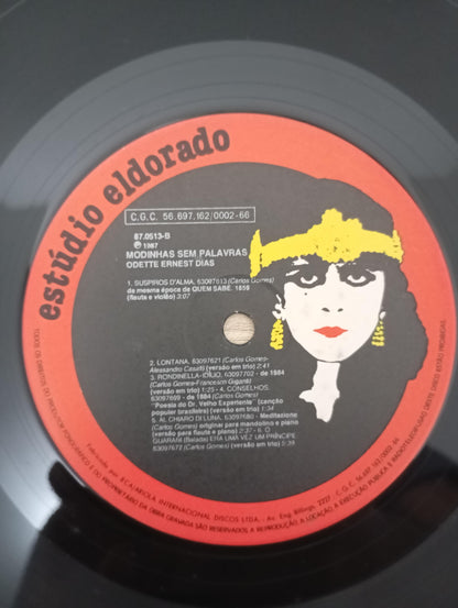 Lp Vinil Odette Dias Modinhas Sem Palavras De Carlos Gomes