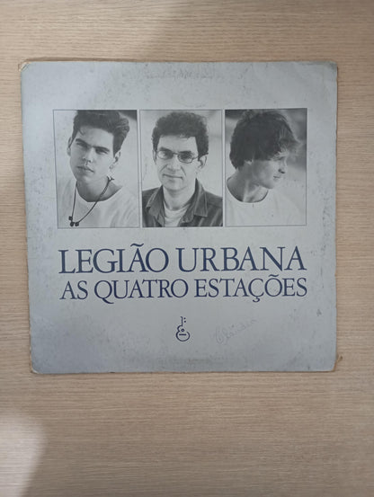 Disco Vinil As Quatro Estações Legião Urbana Com Encarte A