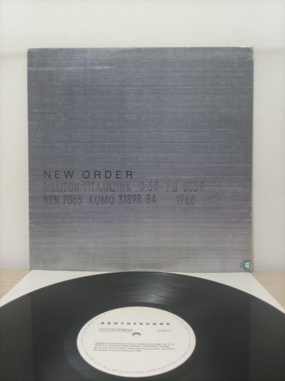 Lp Vinil New Order Brotherhood Com Encarte