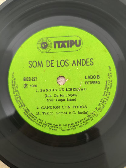 Compacto Vinil Són De Los Andes Sangre De Libertad