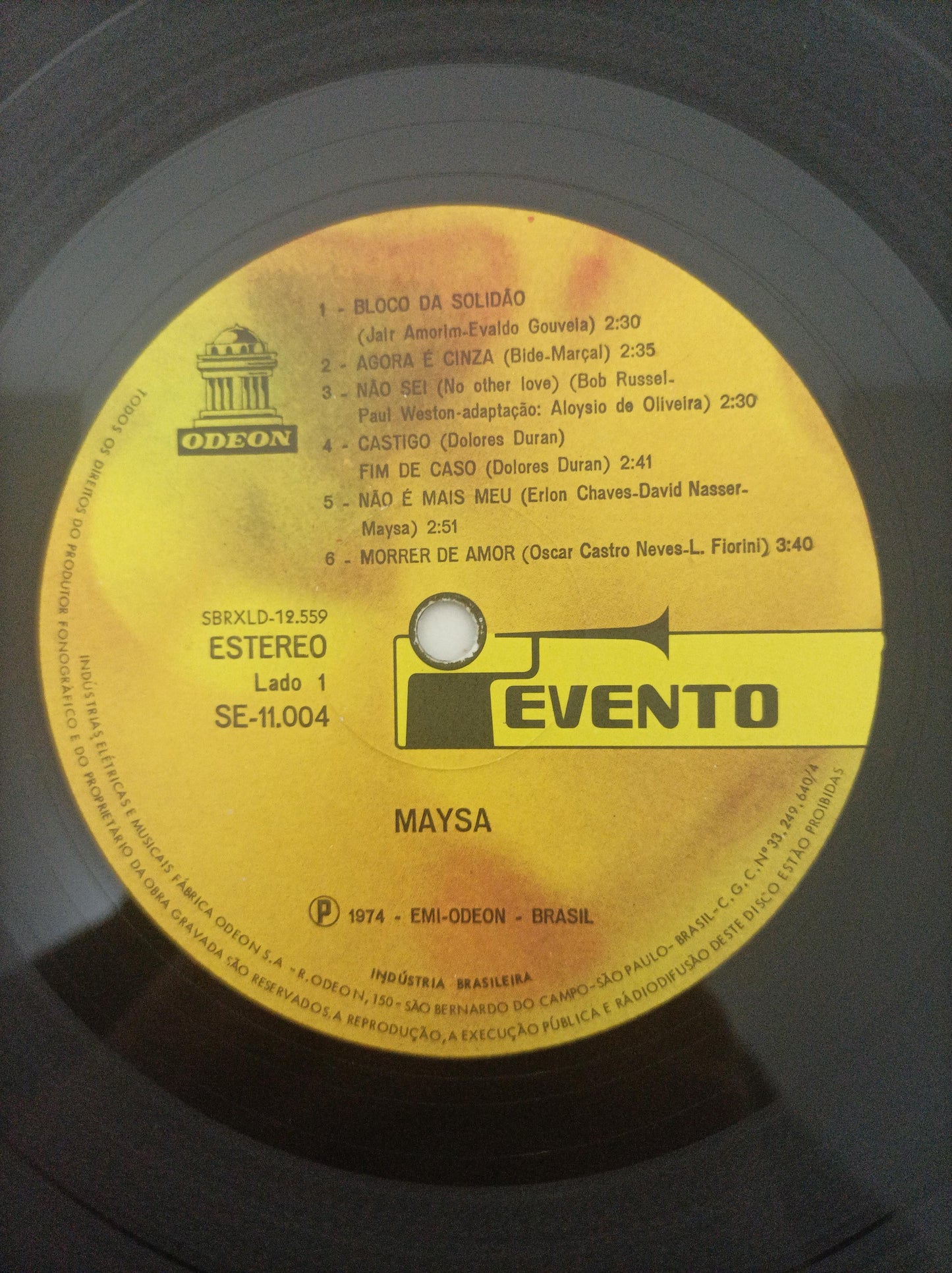 Lp Vinil Maysa Matarazzo 1974 Com Encarte