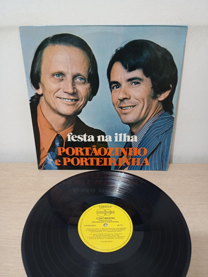 Lp Vinil Portãozinho e Porteirinha Festa na Ilha
