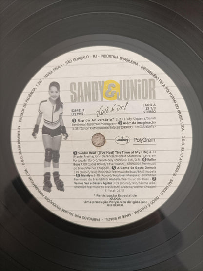 Disco Vinil Você É D+! Sandy & Junior A