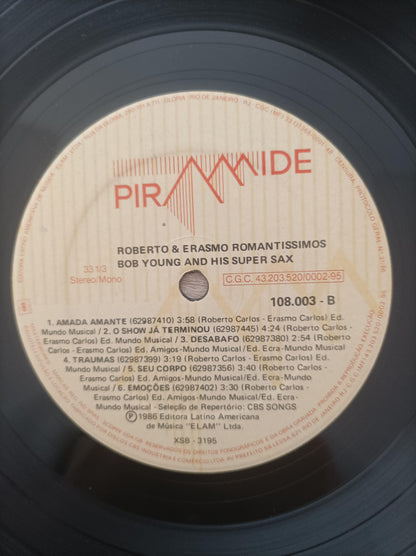 Lp Vinil Bob Young Roberto & Erasmo Romantíssimos