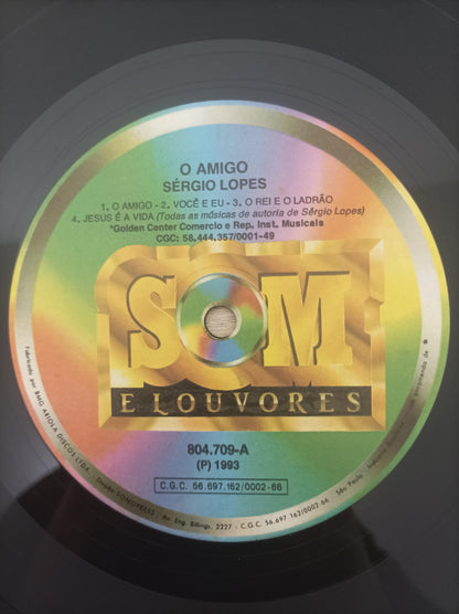 Lp Vinil Sérgio Lopes O Amigo