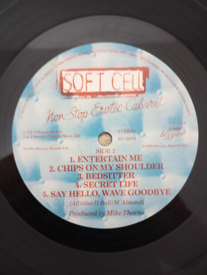 Lp Vinil Soft Cell Non-Stop Erotic Cabaret 2014 Europe Imp