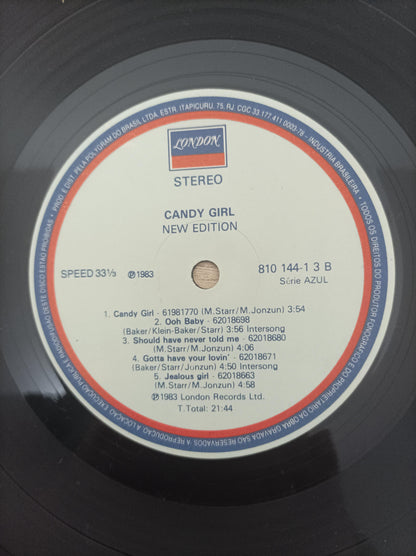 Lp Vinil New Edition Candy Girl