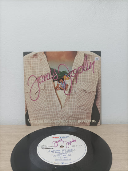 Compacto Vinil Janis Joplin Vista fora que você sente dentro