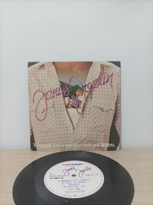 Compacto Vinil Janis Joplin Vista fora que você sente dentro