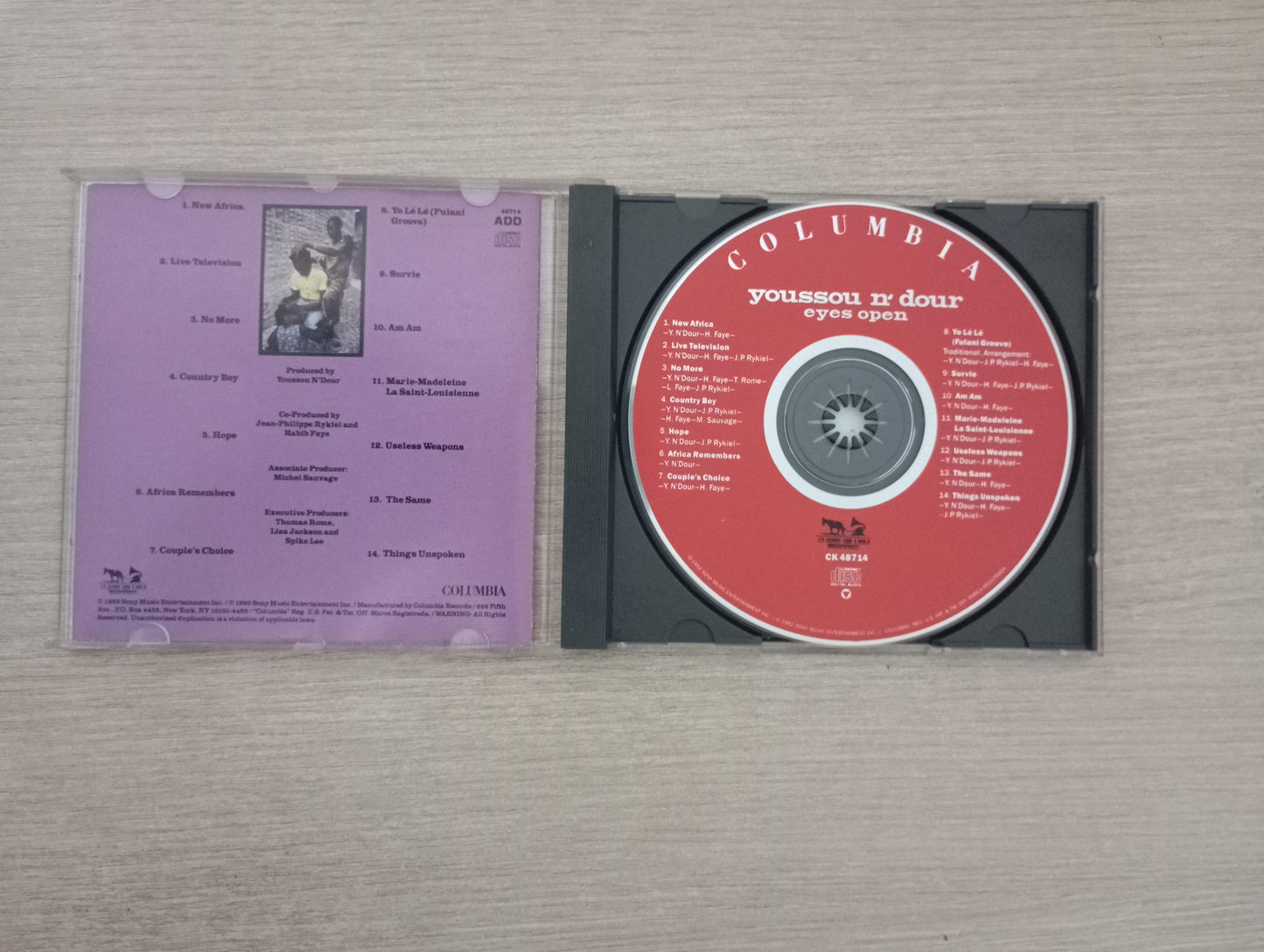CD Youssou N'Dour Eyes Open Importado