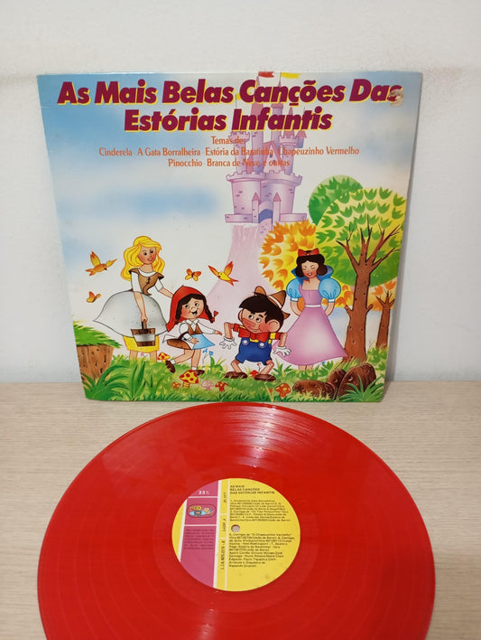 Lp Vinil As Mais Belas Canções Das Estórias Infantis