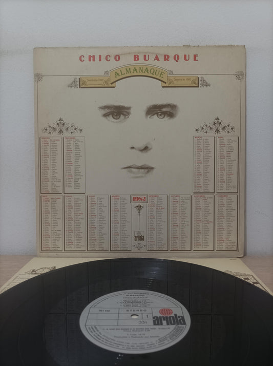 Lp Vinil Chico Buarque Almanaque Com Encarte