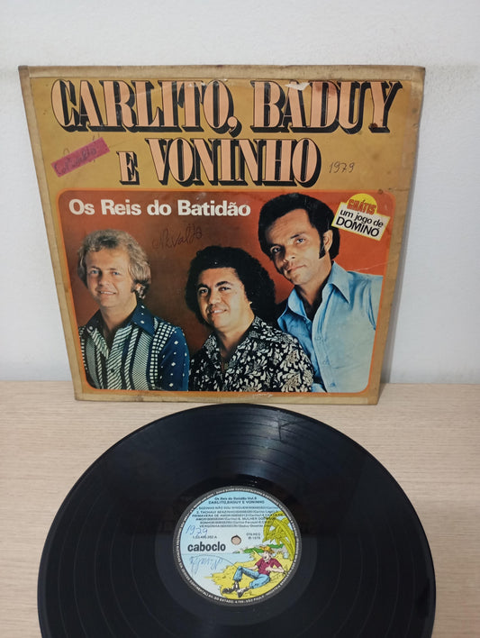 Lp Vinil Carlito, Baduy e Voninho Os Reis do Batidão Vol. 6