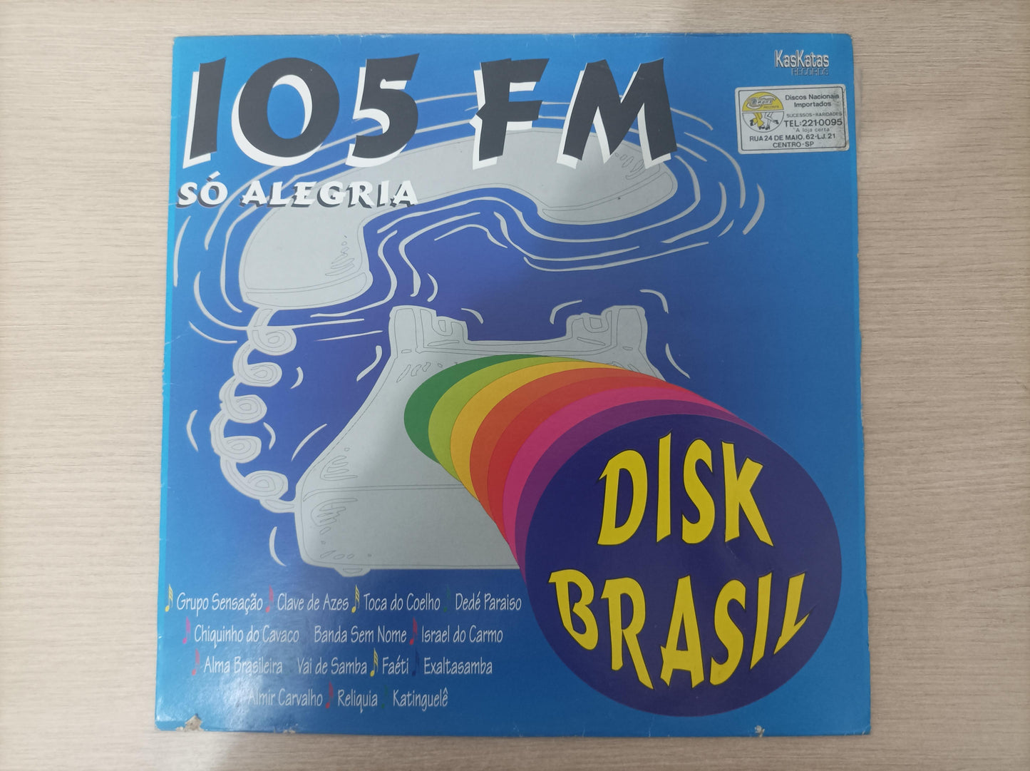 Lp Vinil 105 FM Só alegria