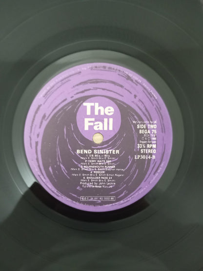 Lp Vinil The Fall Bend Sinister Com Encarte