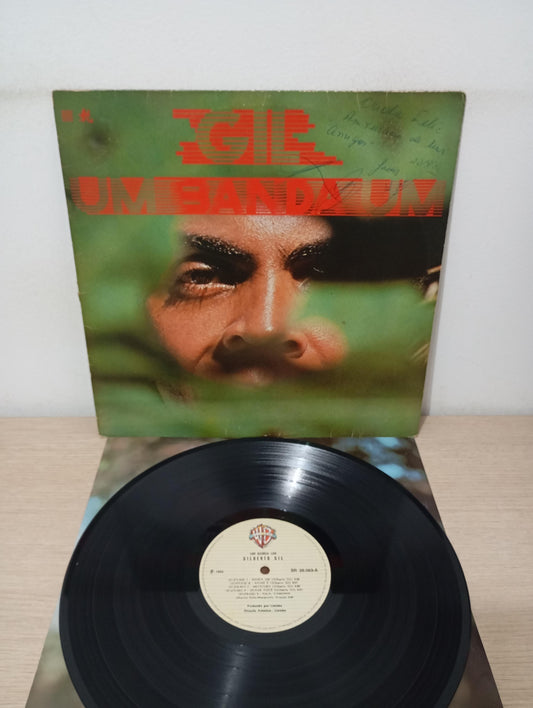 Lp Vinil Gilberto Gil Um Banda Um Com Encarte