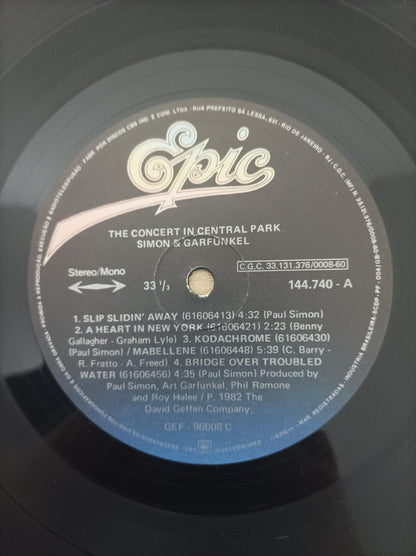 Disco Vinil Concert Central Park Simon & Garfunkel Duplo B