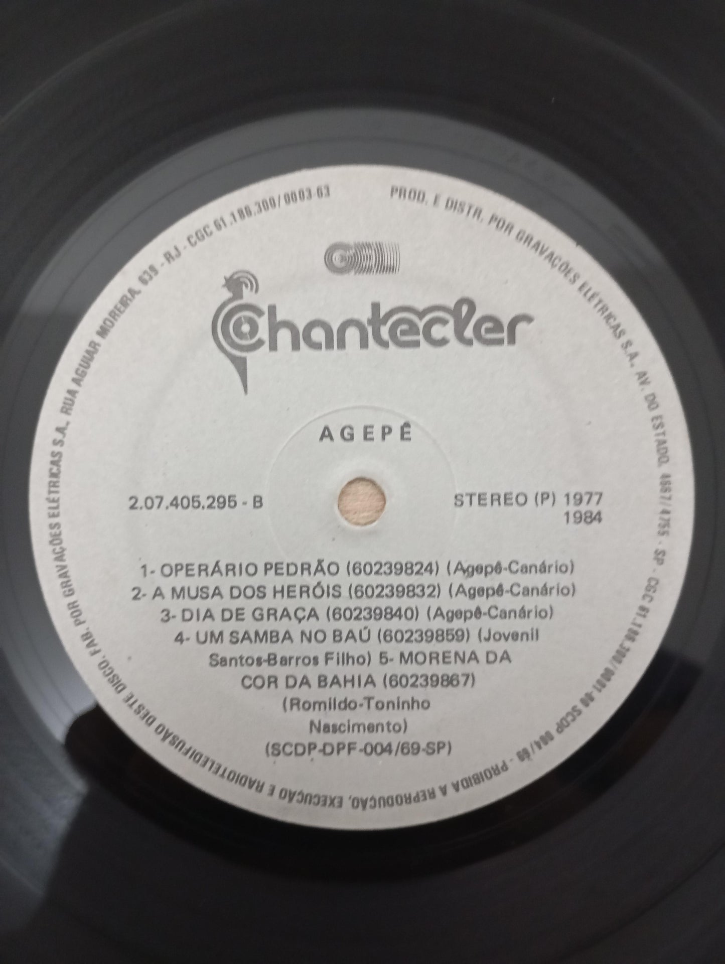 Lp Vinil Agepê 1984