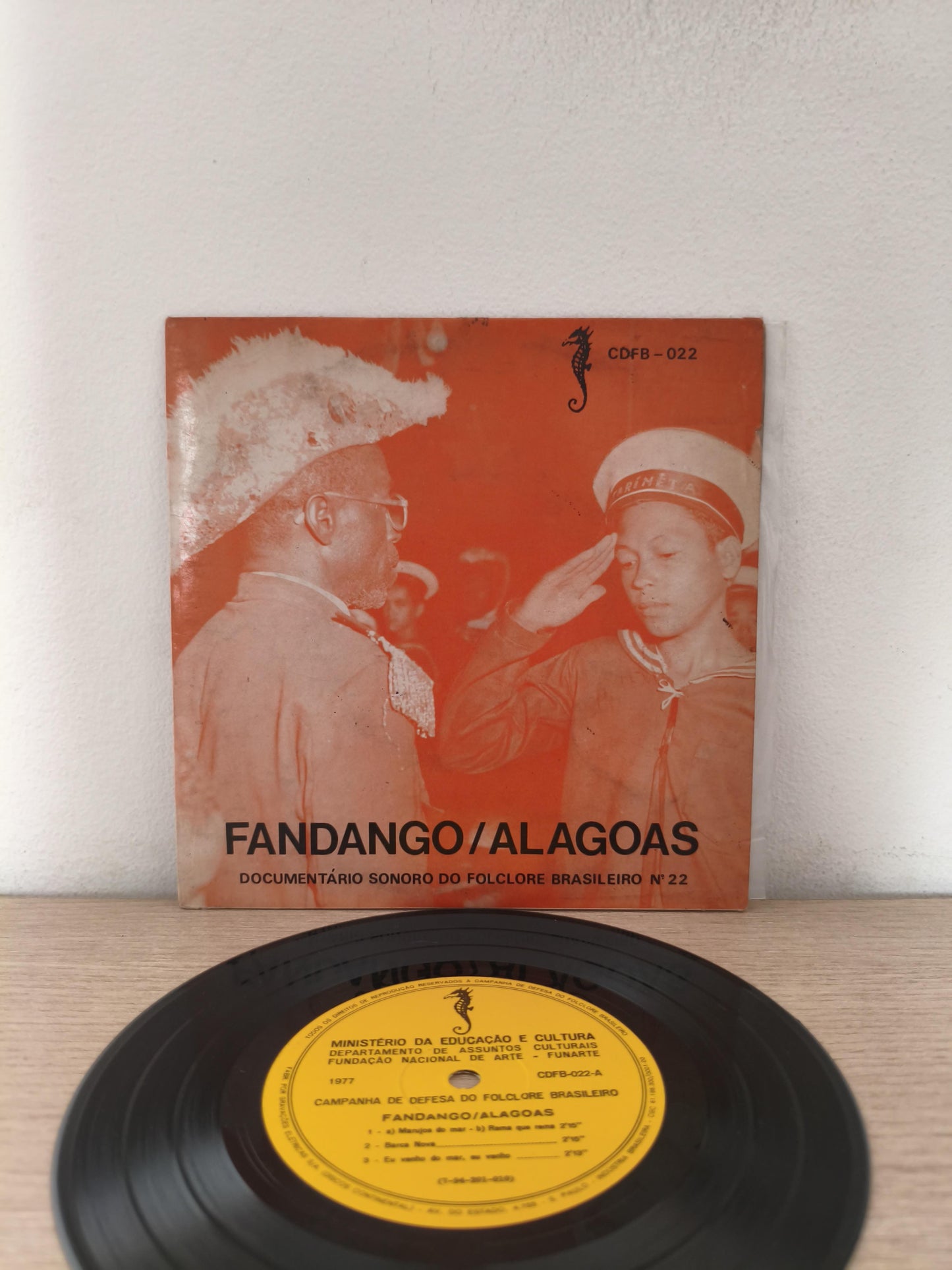 Compacto Vinil Folclore Brasileiro 22 Fandango / Alagoas