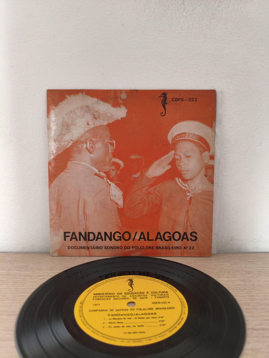 Compacto Vinil Folclore Brasileiro 22 Fandango / Alagoas
