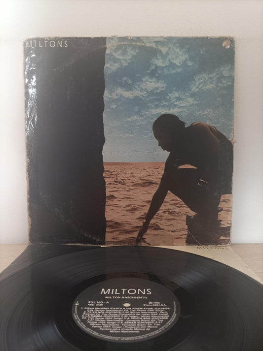Lp Vinil Milton Nascimento Miltons Com Encarte