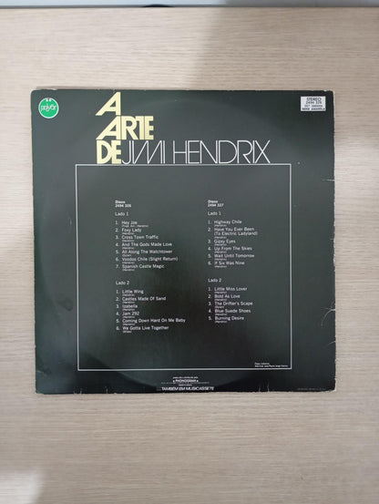 Lp Vinil Jimi Hendrix A Arte De Jimi Hendrix Duplo