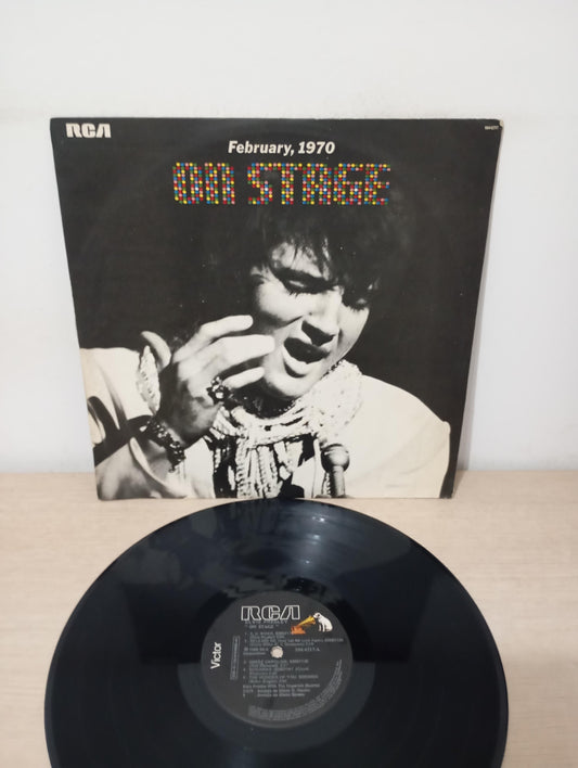 Lp Vinil Elvis Presley On Stage - February, 1970
