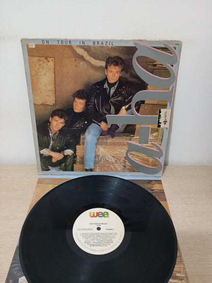 Lp Vinil a-ha On Tour In Brazil Com Encarte