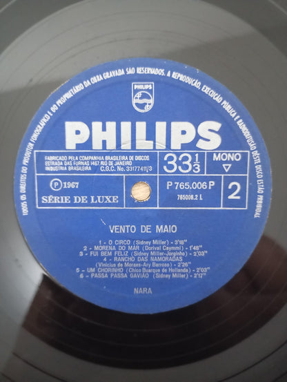 Lp Vinil Nara Leão Vento De Maio