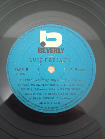 Lp Vinil Luiz Fabiano Meu Bem, Ao Menos Telefone Duplo