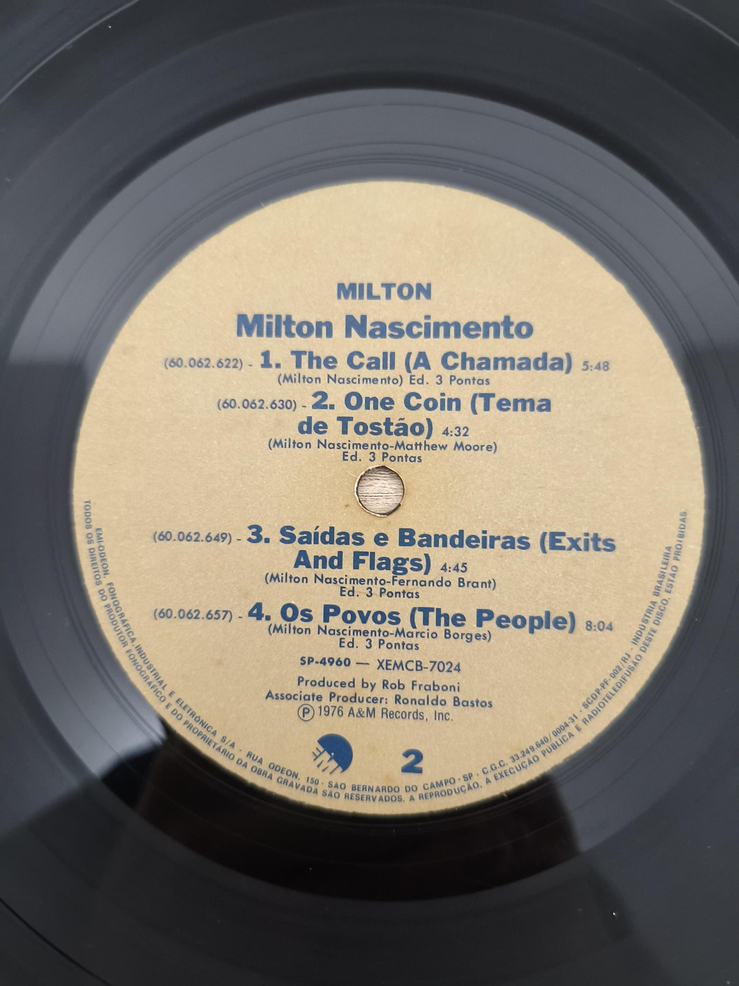 Lp Vinil Milton Nascimento 1976 Capa Dupla