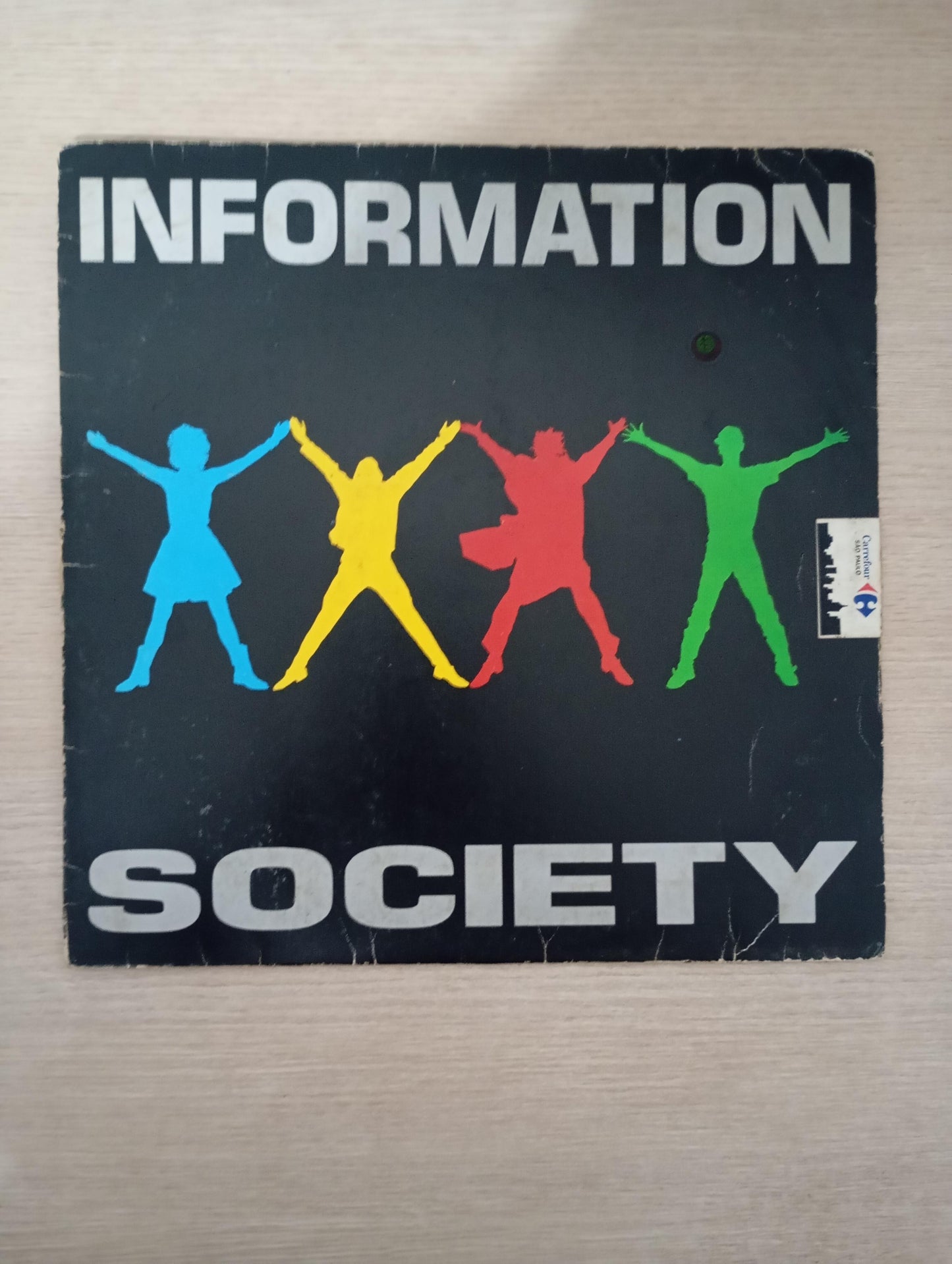 Lp Vinil Information Society 1988 Com Encarte