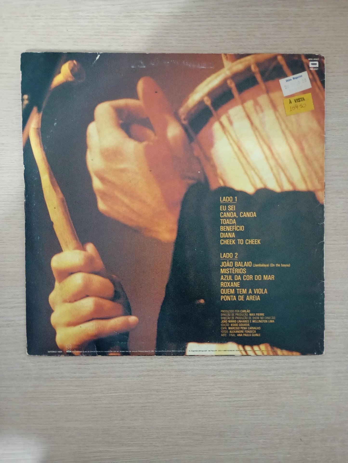 Disco Vinil Em Concerto Boca Livre Com Encarte A