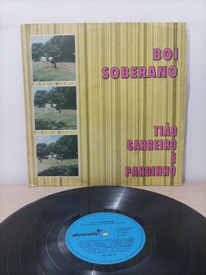 Lp Vinil Tião Carreiro E Pardinho Boi Soberano