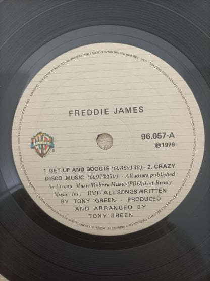 Vinil Compacto Freddie James Get Up And Boogie