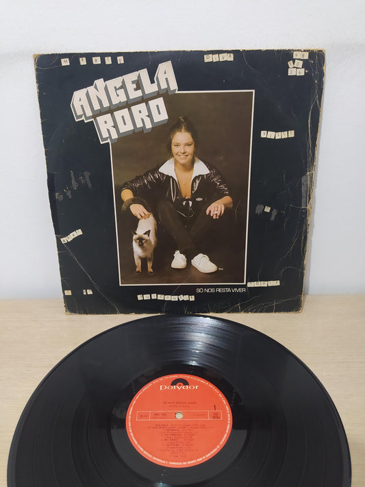Lp Vinil Angela Roro Só Nos Resta Viver