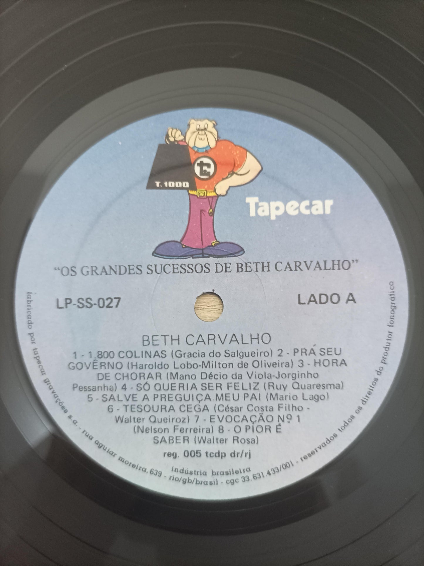 Lp Vinil Beth Carvalho Grandes Sucessos de