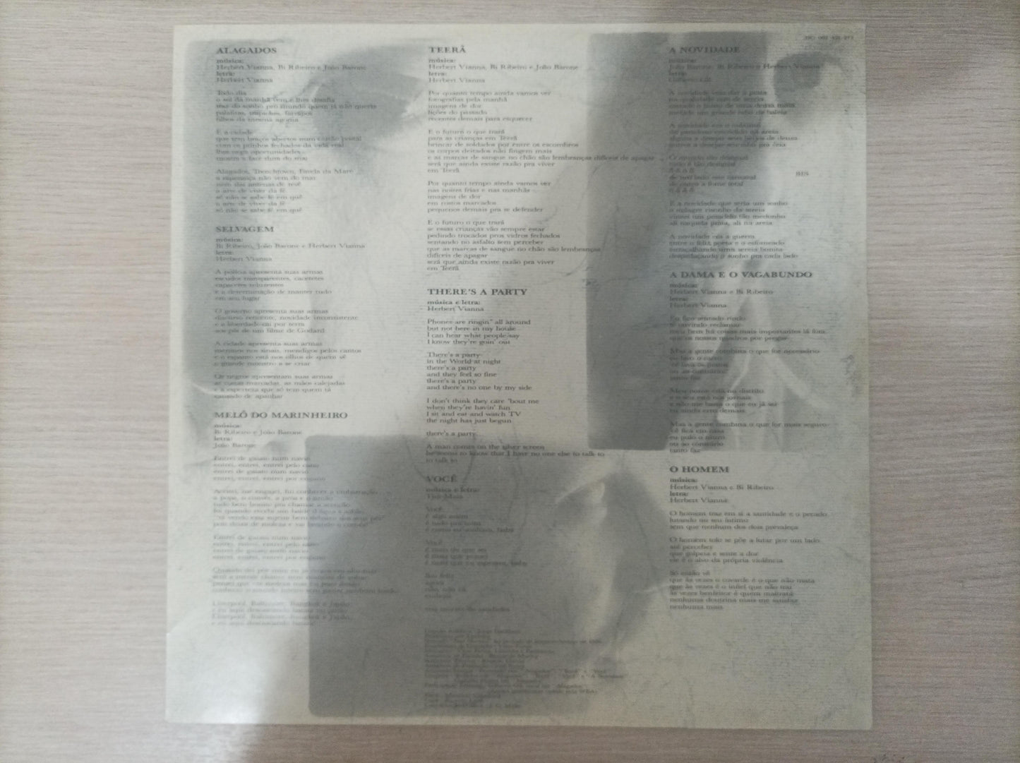Disco Lp Vinil Selvagem? Com Encarte Os Paralamas do Sucesso