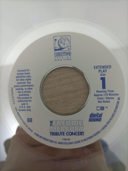 LD LaserDisc Freddie Mercury Tribute Concert Duplo Importado