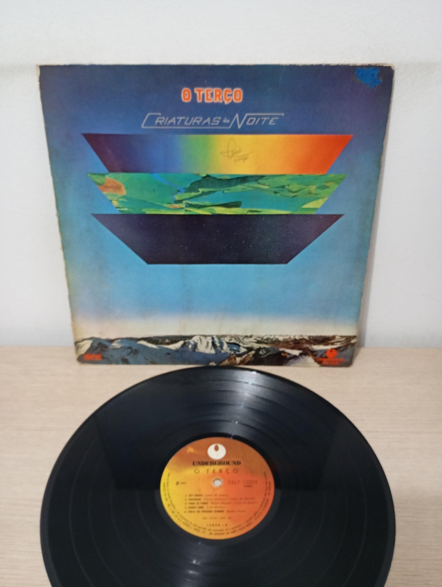 Lp Vinil O Terço Criaturas Da Noite Capa Dupla