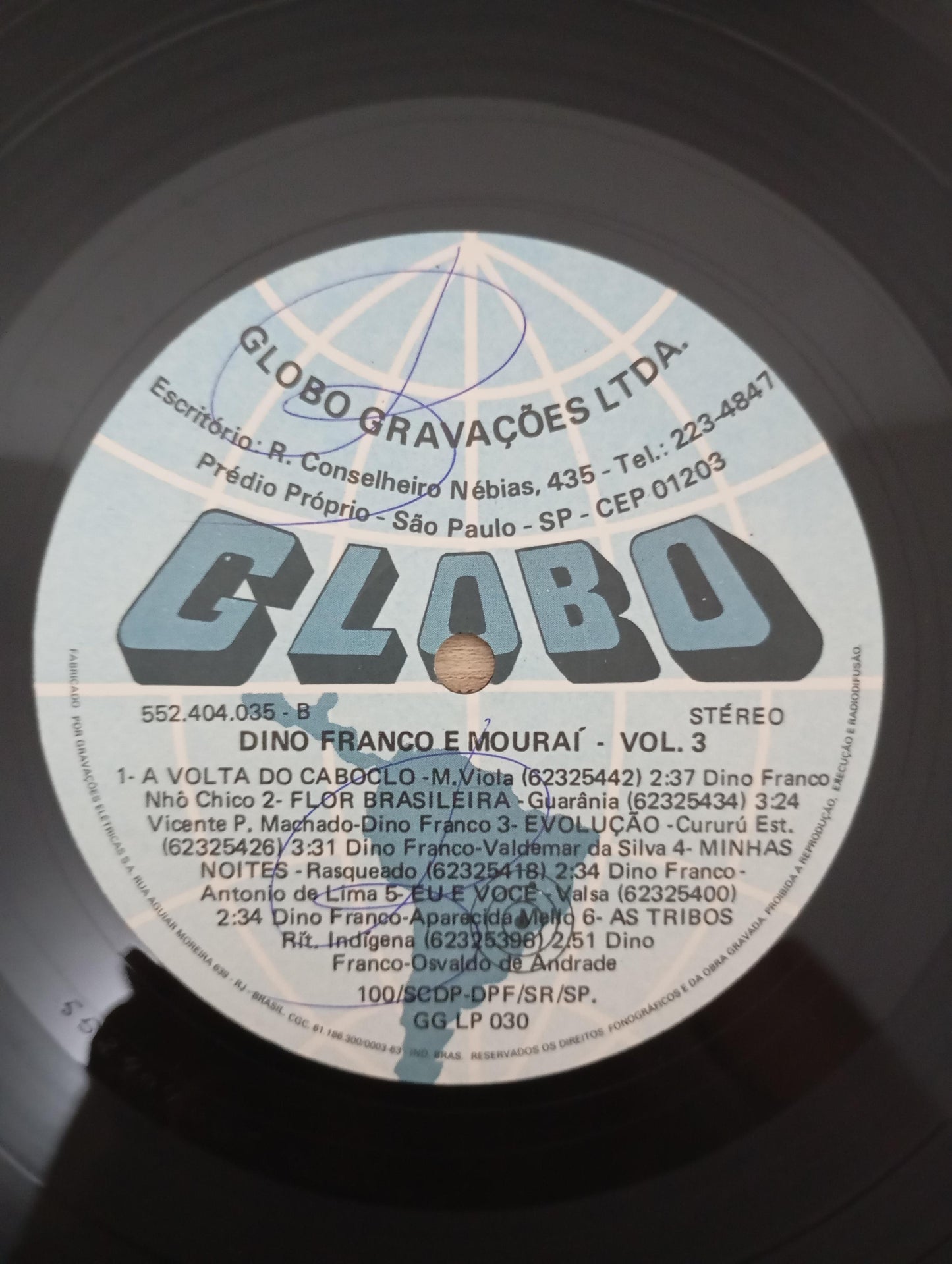 Lp Vinil Dino Franco e Mourai 3º Volume