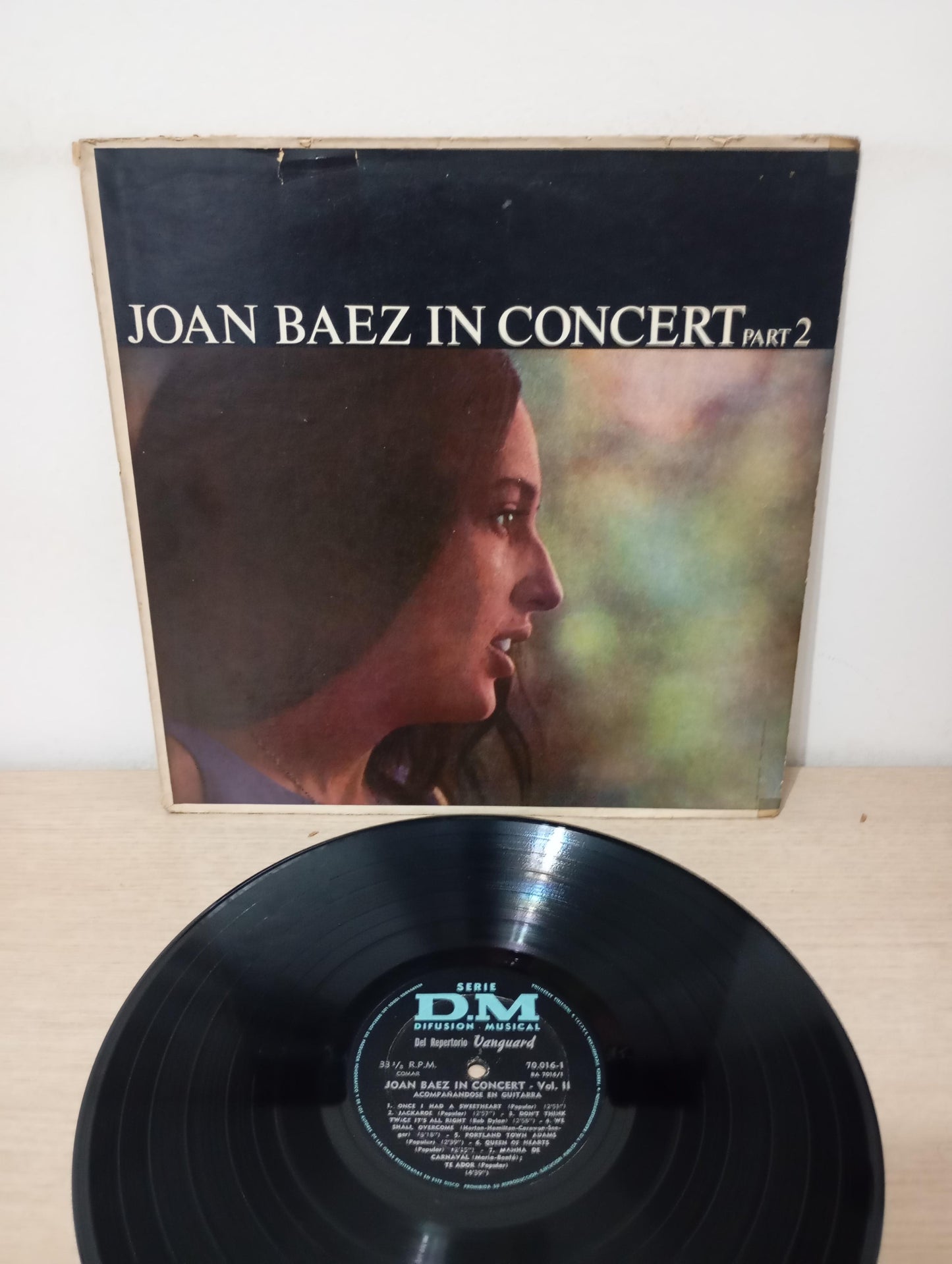 Lp Vinil Joan Baez In Concert Part 2 Importado