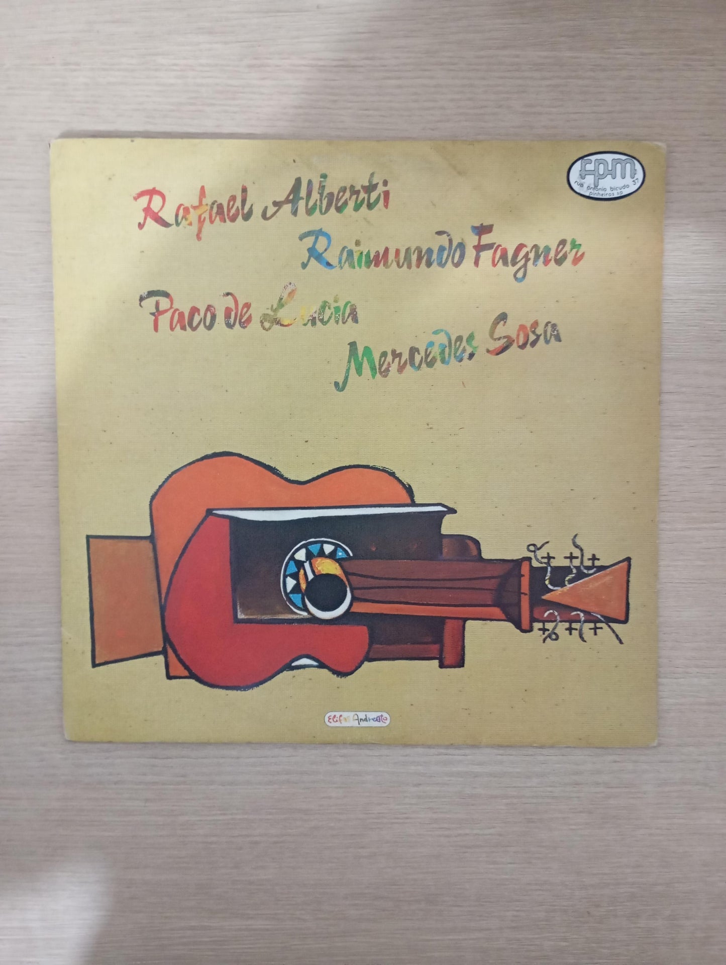 Disco Vinil Homenagem A Picasso Alberti Fagner C Encartes