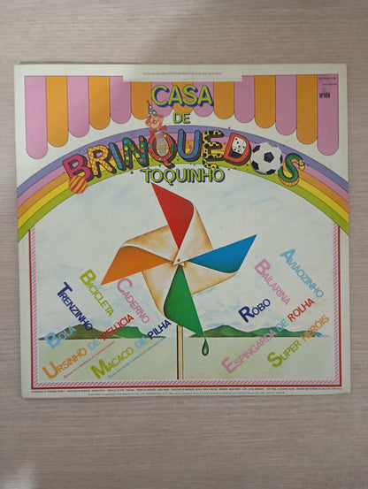 Lp Vinil Toquinho Casa De Brinquedos Com Encarte