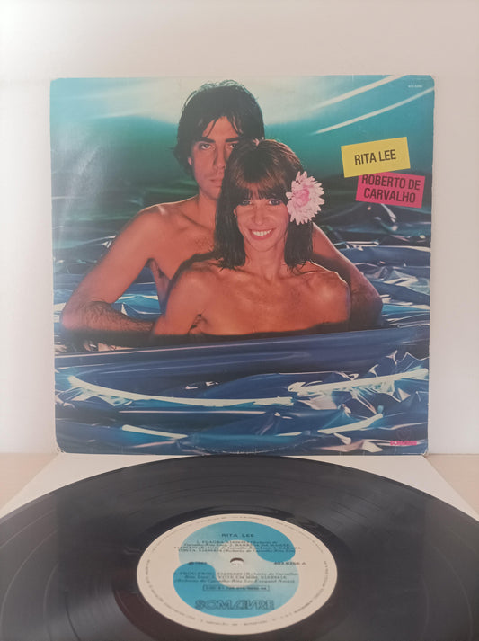 Disco Vinil & Roberto de Carvalho Rita Lee Com Encarte A